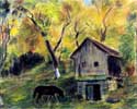 Landscape with a horse