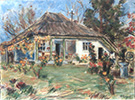 Country house from Siliștea-Snagov, close view