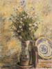 Marguerites dans un vase roumain